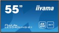 iiyama LE5540UHS-B1 wyświetlacz znaków 138,7 cm (54.6") LED 4K Ultra HD Czarny Android - 540199