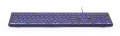 Klawiatura membranowa GEMBIRD KB-UML3-01 (USB 2.0; (US); kolor czarny) - 782306