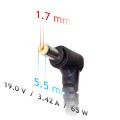 Zasilacz sieciowy Akyga AK-ND-06 do notebooka Acer (19 V; 3,42 A; 65W; 5.5 mm x 1.7 mm) - 1134461