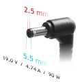 Zasilacz sieciowy Akyga AK-ND-10 do notebooka Acer, Asus, DELL, Lenovo, Toshiba (19 V; 4,74 A; 90W; 5.5 mm x 2.5 mm) - 806814