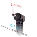 Zasilacz sieciowy Akyga AK-ND-23 do notebooka Asus (19 V; 2,1 A; 40W; 2.5 mm x 0.7 mm) - 807123