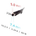 Zasilacz Akyga AK-ND-33 do notebooka DELL (19,5 V; 3,34 A; 65W; 7.4 mm x 5 mm) - 1134597