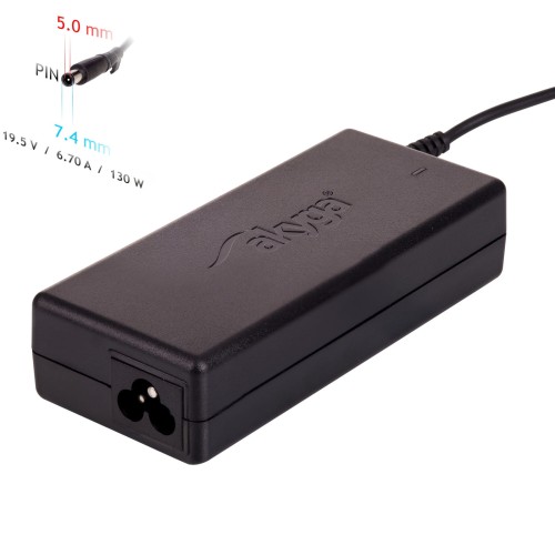 Zasilacz sieciowy Akyga AK-ND-57 do notebooka DELL (19,5 V; 6,75 A; 130W; 7.4 mm x 5 mm) - 1237270