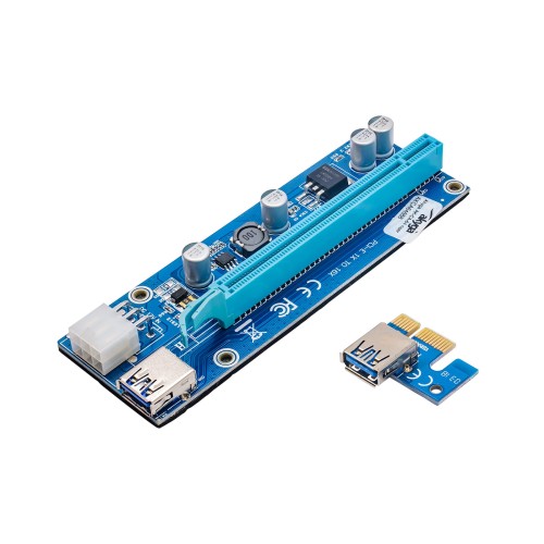 Riser dla złącza PCI-EXPRESS Akyga AK-CA-64 (VER:009S) - 1062552