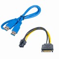 Riser dla złącza PCI-EXPRESS Akyga AK-CA-64 (VER:009S) - 1062554