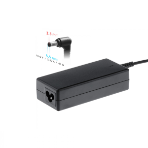 Zasilacz sieciowy Akyga AK-ND-61 do notebooka 19V/2,37A 45W 5.5x2.5 mm