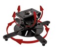 Uchwyt sufitowy do projektora B TECH BT899-XL/B 1MBTP006 (99 mm - 147 mm; 25 kg; kolor czarny) - 786547