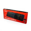 Klawiatura przewodowa Modecom Volcano HAMMER RGB Gaming mechaniczna (Przełącznik BLUE OUTEMU) - 1029297