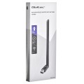 Adapter z anteną bezprzewodowy Qoltec 57001 (USB 2.0) - 1314381
