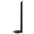 Adapter z anteną bezprzewodowy Qoltec 57001 (USB 2.0) - 1314380