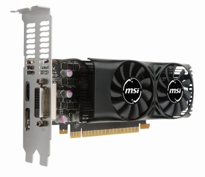 Karta graficzna MSI NVIDIA GeForce GTX 1050 Ti 4096MB GDDR5 128b PCI-E x16 v. 3.0 (1290MHz/7008MHz) Low profile