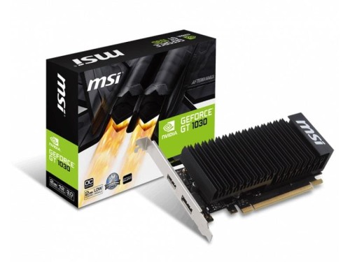 Karta VGA MSI GT1030 2GH OC 2GB GDDR5 64bit HDMI+DP PCIe3.0 LP - 680072