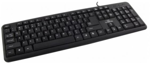 Klawiatura TITANUM TK102 (PS/2; (US); kolor czarny) - 1066072