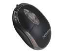 Mysz przewodowa Extreme 3D CAMILLE XM102K optyczna  czarno-przezroczysta - 929466