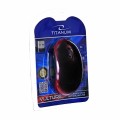 Mysz komputerowa TITANUM VULTURE TM116R (optyczna; 1000 DPI; kolor czarny, kolor czerwony) - 1066780