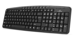 Klawiatura przewodowa Titanum TK107 Fresno USB czarna