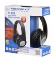 Słuchawki bluetooth Esperanza Flexi czarne EH165K - 1068419