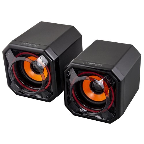 Głośniki Esperanza 2.0 USB Timba czarny - 674973
