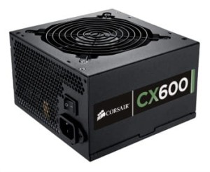 CORSAIR ZASILACZ CX SERIES 600W ATX, 80 PLUS BRONZE CERTIFIED, EU VERSION