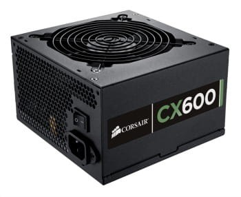 CORSAIR ZASILACZ CX SERIES 600W ATX, 80 PLUS BRONZE CERTIFIED, EU VERSION - 394819