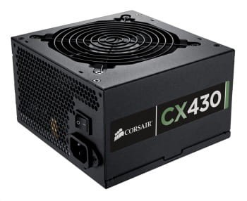 CORSAIR ZASILACZ CX430, 430W, 80 PLUS® BRONZE, ATX - 394821