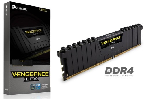 Pamięć DDR4 Corsair Vengeance LPX 8GB (1x8GB) 2666MHz XMP 2.0 CL16 1,2V Black - 689675