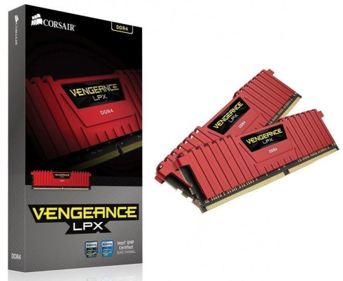 Pamięć DDR4 Corsair Vengeance LPX 16GB (2x8GB) 3000MHz CL15 1,35V Red - 689656