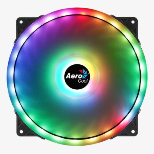 WENTYLATOR AEROCOOL PGS DUO 20 ARGB 6pin 200mm - 822151