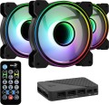 Wentylator + Hub AEROCOOL PGS MIRAGE 12 ARGB PRO (3x120) - 1015566