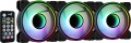 Wentylator + Hub AEROCOOL PGS MIRAGE 12 ARGB PRO (3x120) - 1015568
