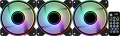 Wentylator + Hub AEROCOOL PGS MIRAGE 12 ARGB PRO (3x120) - 1015567