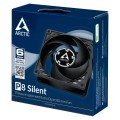 WENTYLATOR ARCTIC P8 Silent (Black/Black) 80mm - 902798