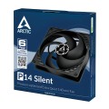 WENTYLATOR ARCTIC P14 Silent (black/black) 140mm - 1015605