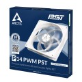 WENTYLATOR ARCTIC P14 PWM PST (White/Transparent) 140mm - 1015597