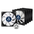 WENTYLATOR ARCTIC F8 PWM PST Value Pack 80mm Pack of 5pcs - 902846
