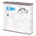 WENTYLATOR ARCTIC BIONIX P120 (Grey/White) 120mm - 902726