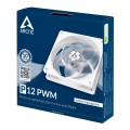 WENTYLATOR ARTIC P12 PWM BLACK/TRANSPARENT - 1015666