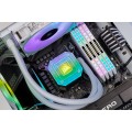 Chłodzenie wodne CORSAIR iCUE H100i ELITE CAPELLIX WHITE - 905485