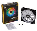 Corsair Fan LL120 RGBLED PWM Single Pack - 1172568