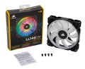 Corsair Fan LL140 RGBLED PWM Single Pack - 1215603