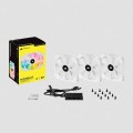 CORSAIR Fan SP120 RGB ELITE 120mm 3-Pack White - 1167284