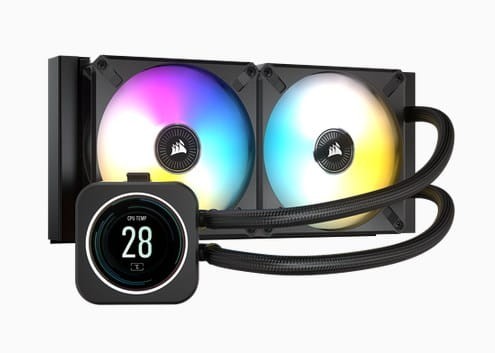Corsair iCUE H100i ELITE LCD Display 240mm RGB - 1163657