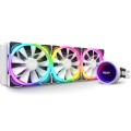 Chłodzenie wodne NZXT Kraken X73 White 360mm RGB podświetlane wentylatory i pompa - 1123337