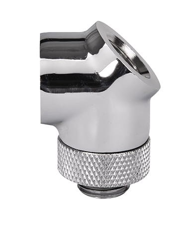THERMALTAKE PACIFIC G1/4 45 ZŁĄCZKA ADAPTER KĄTOWY - CHROME CL-W051-CU00SL-A - 1123265