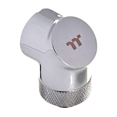 THERMALTAKE PACIFIC G1/4 90 ZŁĄCZKA ADAPTER KĄTOWY - CHROME CL-W052-CU00SL-A - 1123266