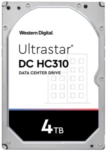 Dysk serwerowy HDD Western Digital Ultrastar DC HC310 (7K6) HUS726T4TALN6L4 (4 TB; 3.5"; SATA III)