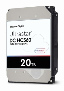 Dysk serwerowy HDD Western Digital Ultrastar DC HC560 WUH722020ALE6L4 (20 TB; 3.5"; SATA III)