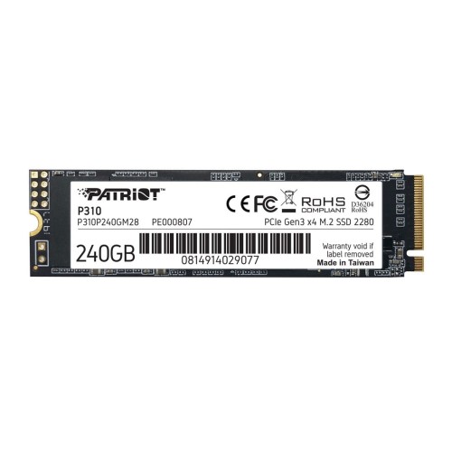 SSD Patriot Viper P310 M.2 PCI-Ex4 NVMe 240GB - 1149263