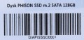 Dysk PHISON SSD m.2 SATA 128GB - 1322939