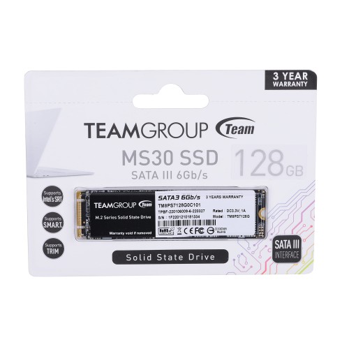 SSD Team Group 128GB MS30 M.2 2280 SATAIII TLC - 1017569